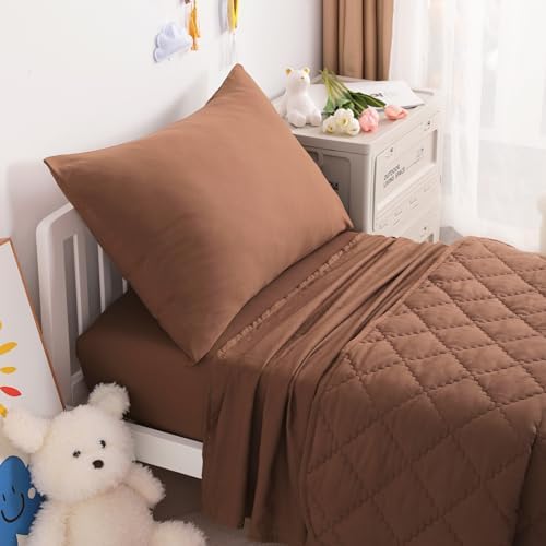 NTBAY Toddler Microfiber Bedding Set, 4 Piece - Image 5