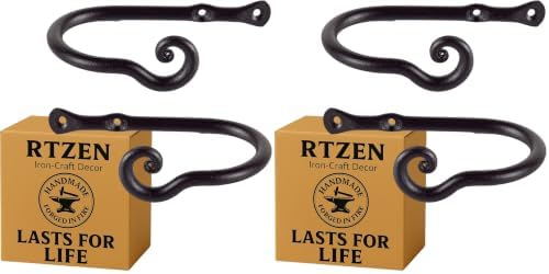 RTZEN Decorative Metal Curtain Tiebacks by RTZEN