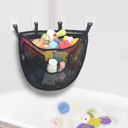 Bath Toy Storage, Bath Toy Organizer, Bath Toys Bag Tub Toy Net by DOCMON
