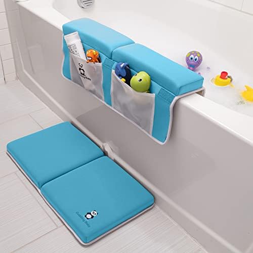 Bath Kneeler & Elbow Rest Pad Set, Non-Slip by CuddlingBaby