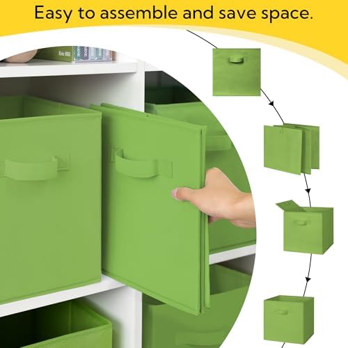 Cupic Cupid 6-Pack 11x11 Storage Cube Bins, Storage Organizer Bins - Image 5