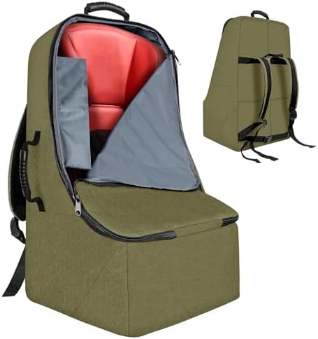 ZRRAJOY Padded Car Seat Travel Bag by ZRRAJOY