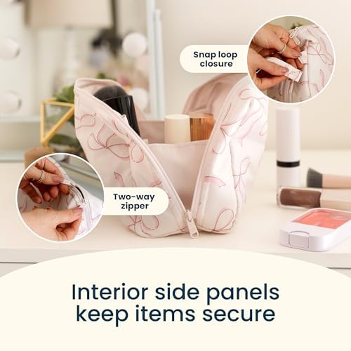 Tiny Twinkle Waterproof Travel Toiletry & Makeup Bag Organizer | Makeup Pouch - Image 4