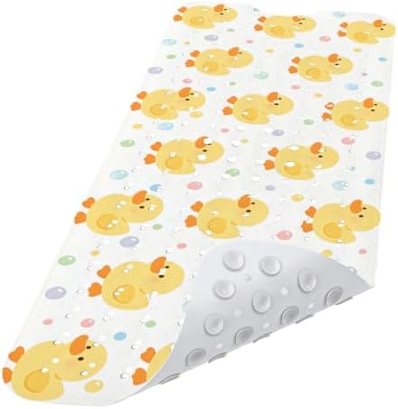 Kids Bathtub Mat Non Slip, 40 x 16 Inch Tub Mat by Lnond