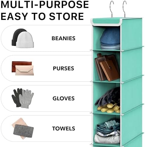 Simple Houseware 10 Shelves Closet Hanging Shoe Organizer - Image 7