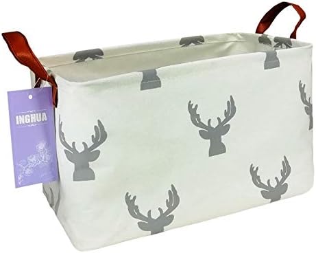 Rectangular Deer Storage Basket by INGHUA