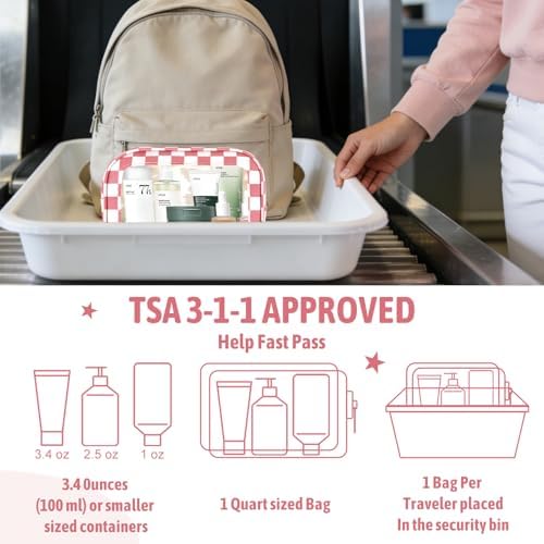 YOPCDJ 5PCS Diaper Bag Organizer Pouch Set, TSA Approved Toiletry Bag - Image 6