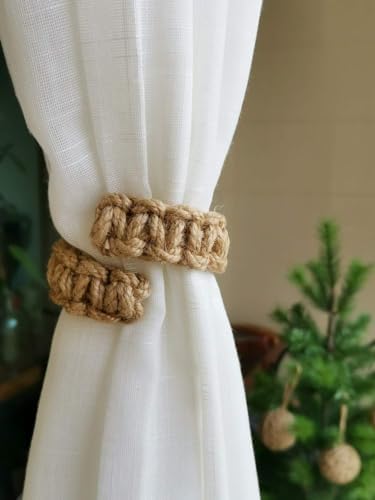 Braided Outdoor Curtain Tiebacks - Image 6