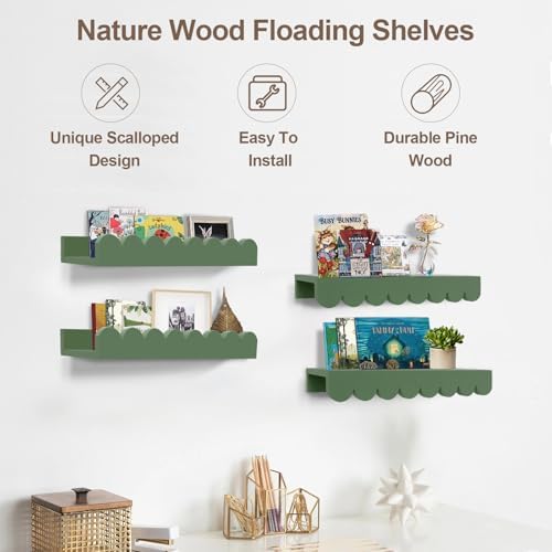 Scalloped Shelves for Nursery - Image 2