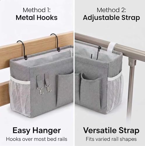 1pc Bedside Caddy Organizer - Image 5