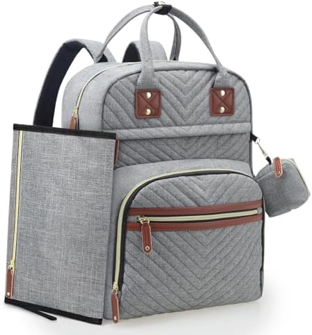 Tuwubi Diaper Bag Backpack, Baby Essentials by TUWUBI