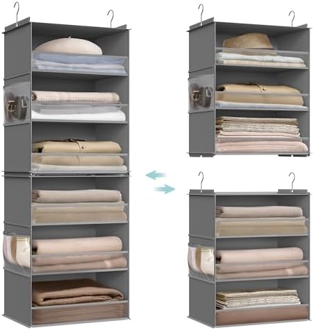 SONGMICS Widended Hanging Closet Organizer and Storage by Unknown