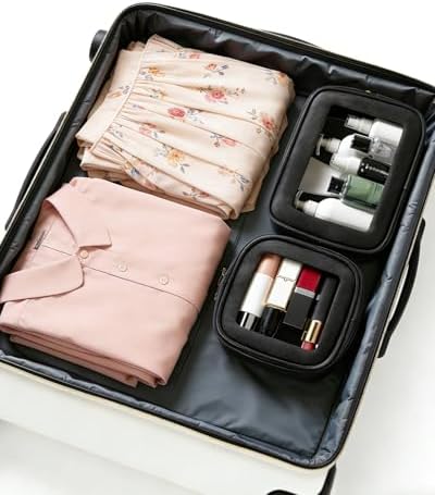 Clear Makeup Bag Small for Women, Waterproof Mini Travel Clear Makeup Pouch for - Image 6