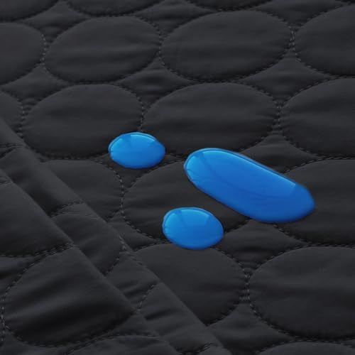 Pack and Play Sheets Fitted Quilted Waterproof Protector, 2 Pack Pad Covers - Image 3
