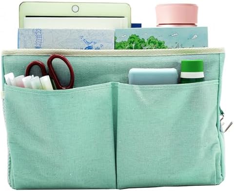 Bedside Caddy Bedside Hanging Storage Basket Multi-Function Organizer Caddy - Image 2