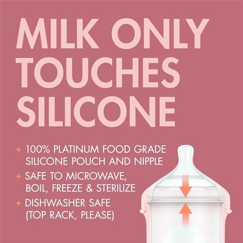 Boon Nursh Silicone Baby Bottles - Image 4