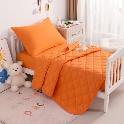 NTBAY Toddler Microfiber Bedding Set, 4 Piece - Image 5