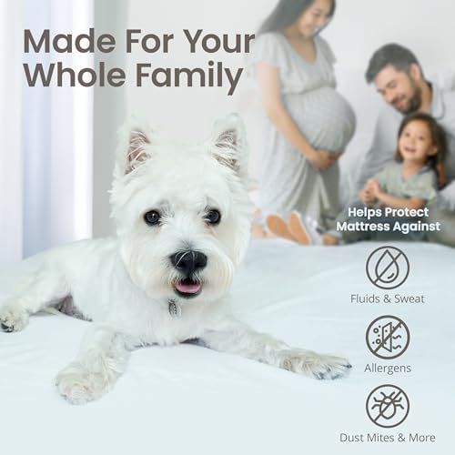 SafeRest Waterproof Mattress Protector Full Size - Image 4