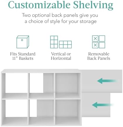Best Choice Products 6-Cube Storage Organizer, 11in Shelf Opening, Display Shelf - Image 4