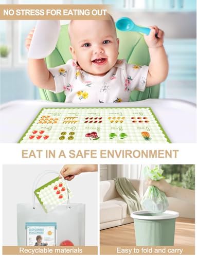 45 Pack Sticky Disposable Placemats - Image 5