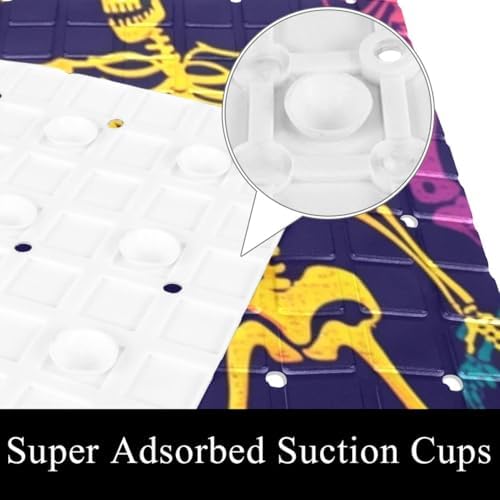 Non Slip Shower Mat Bathtub Mat 15.1x26.8 Inch, Quick Dry Bath Mat - Image 3