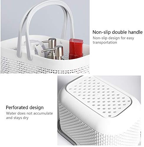 Plastic Portable Shower Caddy Basket, Storage Organizer - Image 2