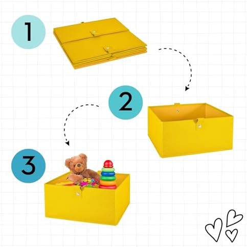 RiverRidge Kids 2pc Folding Storage Bins Set - Image 4