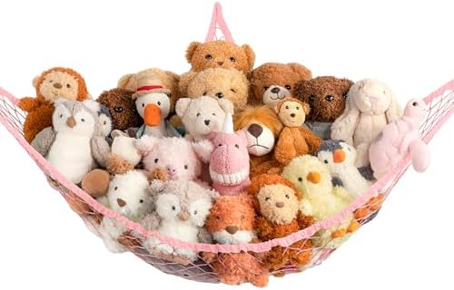 Stuffed Animal Storage Hammock Net Corner by TCGPRO