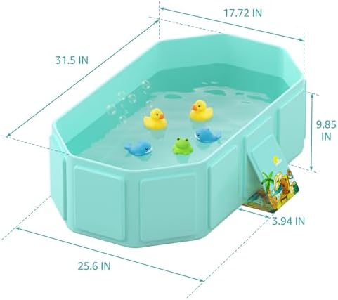 Collapsible Baby Bathtub, Toddler Bathtub - Image 5