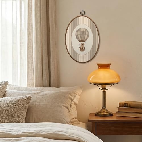 SONMYSULIL Golden Retriever Hot Air Balloon Nursery Wall Art Decor, Dog Kids - Image 2
