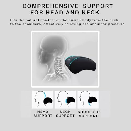 Car Headrest Neck Pillow Support Ergonomic, - Image 5