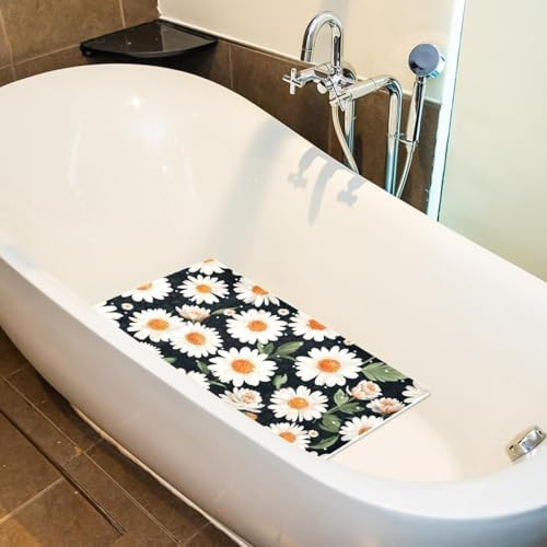 Non Slip Bathtub and Shower Mat 26.8x15.1 inch, Bath Mat - Image 5