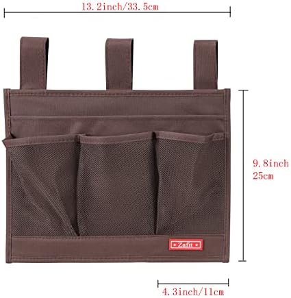 Zafit Hanging Bedside Caddy, Bedside Storage Organizer - Image 4