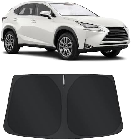 TINGLU Sun Shade for Le xus NX300h/NX300/NX200t 2015-2021 Accessories by TINGLU