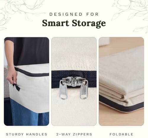 Canvas Under Bed Storage Bags - Image 3