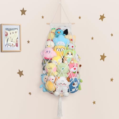 Stuffed Animal Storage Net Corner by iHansee