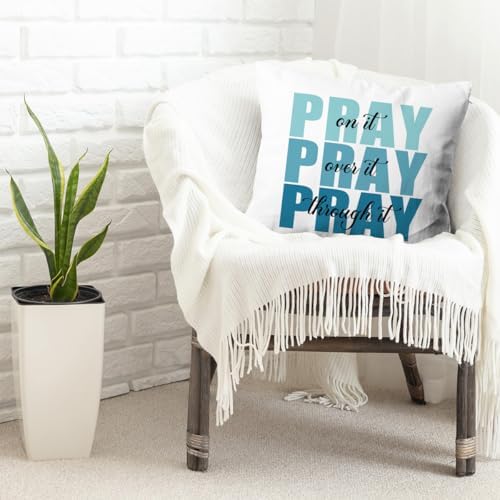 KongMoTree Bible Verse Pillow Covers, Christian Prayer Pillow Covers, - Image 4