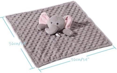 CREVENT Cozy Plush Baby Security Blanket Loveys - Image 4