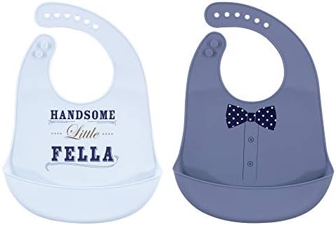 Little Treasure Unisex BabySilicone Bibs by Little+Treasure