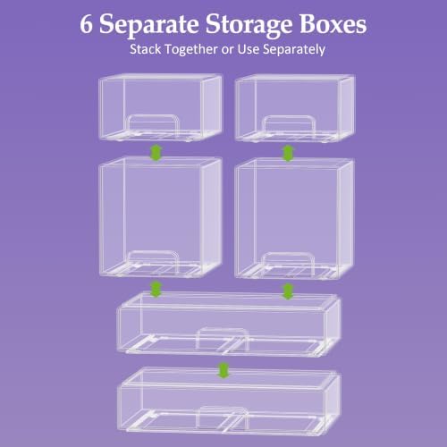 6 Pack Stackable Baby Bottle Organizer Storage - Image 7