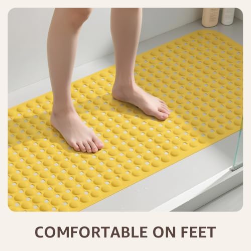 OTHWAY Bath Tub Shower Mat Non Slip, Bathtub Floor Liner Mats - Image 5