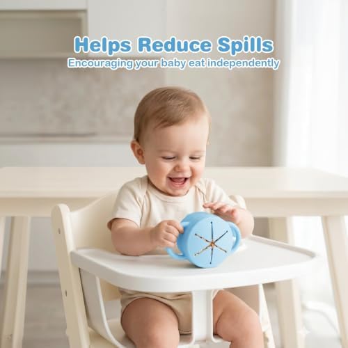 Daximo 2 Pack Toddler Snack Cups - Image 3