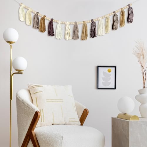 Boho Yarn Tassel Garland - Image 6
