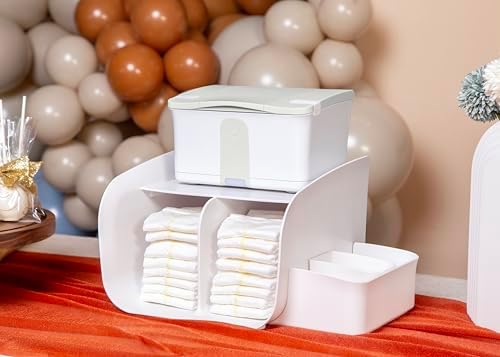 Ubbi Tabletop Diaper Caddy, Diaper Storage, Caddy Organizer - Image 3