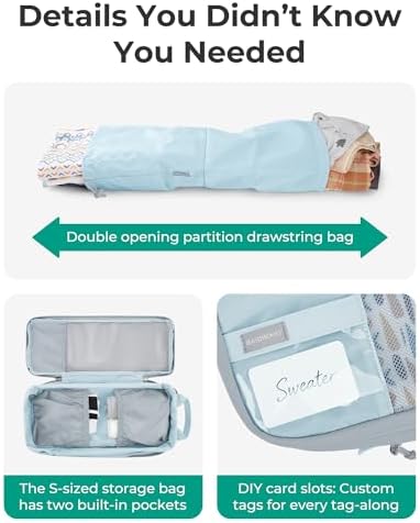 BAGSMART Compression Packing Cubes - Image 4