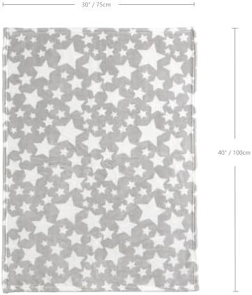 CREVENT 2Pcs 30''X40'' Cute Cozy Fluffy Warm Baby Blankets - Image 7