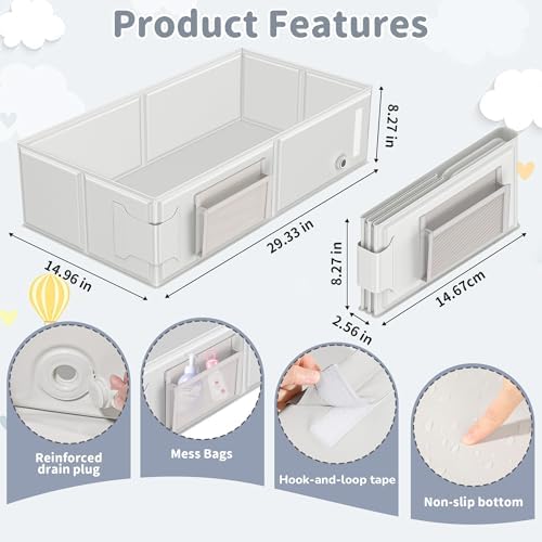 Baby Bathtub, Portable Bathtub - Image 2