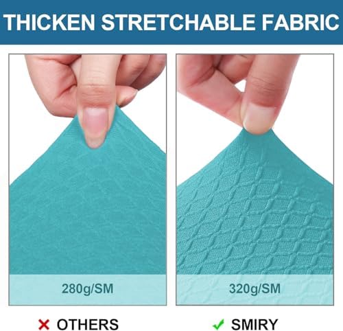 Smiry Waterproof Seat Covers for Dining Room Chairs - Image 5