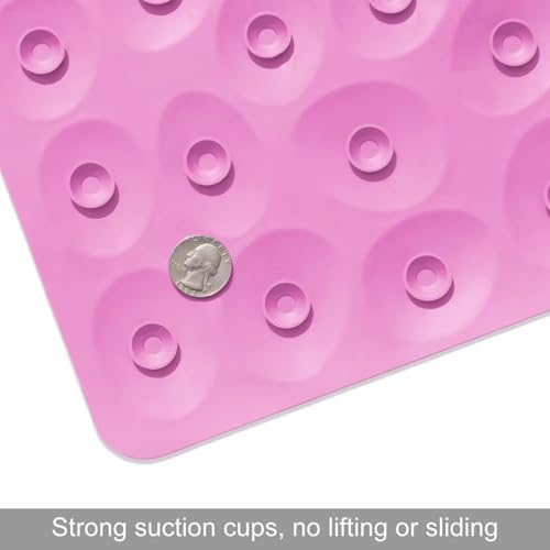 Non-Slip Bathtub Mat OTHWAY Soft Rubber Bathroom Bathmat - Image 4