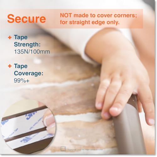 Roving Cove Furniture Edge Protector, Desk Edge Cover, Large 9ft Edge Only - Image 4